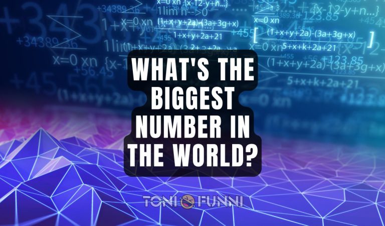What is the biggest number in the world