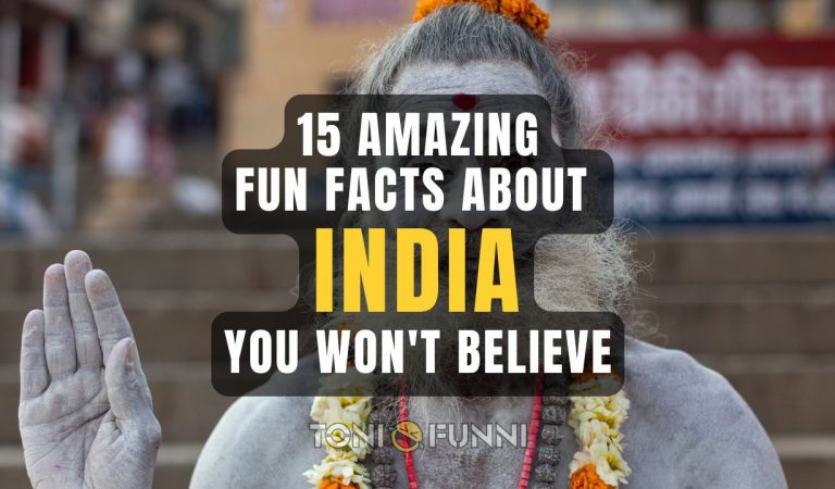 fun facts about India