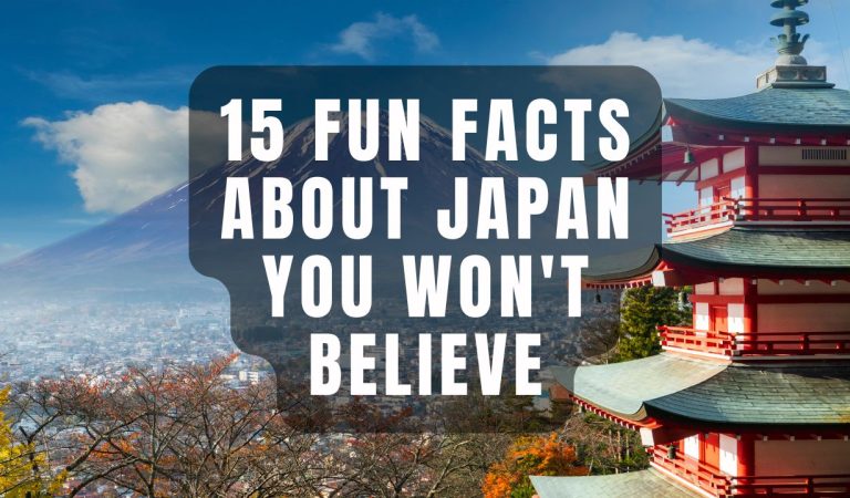 fun facts about japan​
