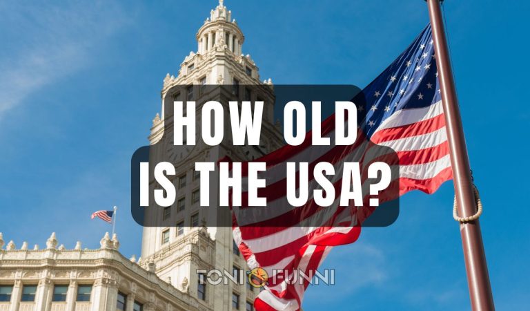 how old is the USA
