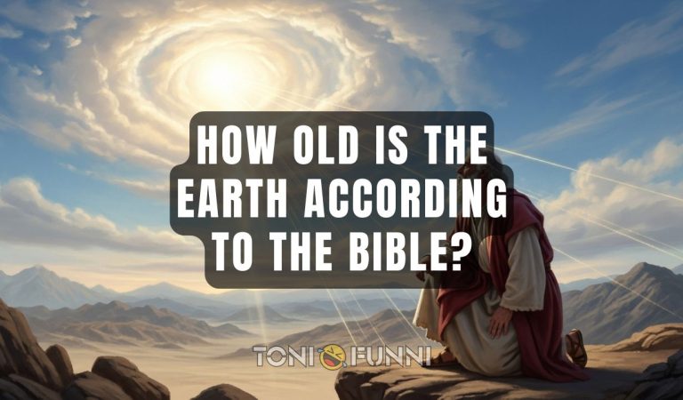 how old is the earth according to the bible