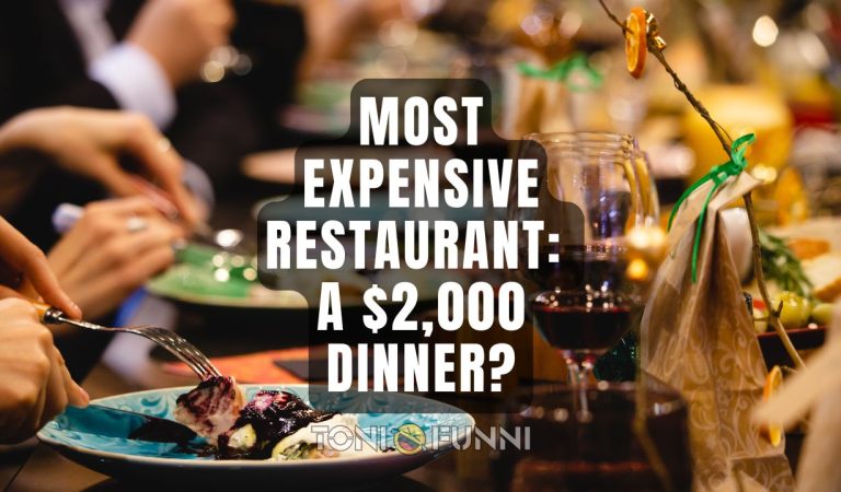 most expensive restaurant in the world