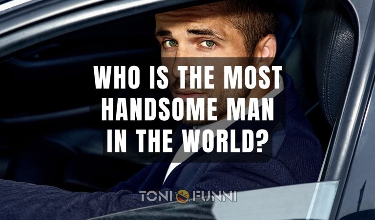 most handsome man in the world