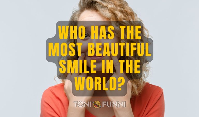 the most beautiful smile in the world